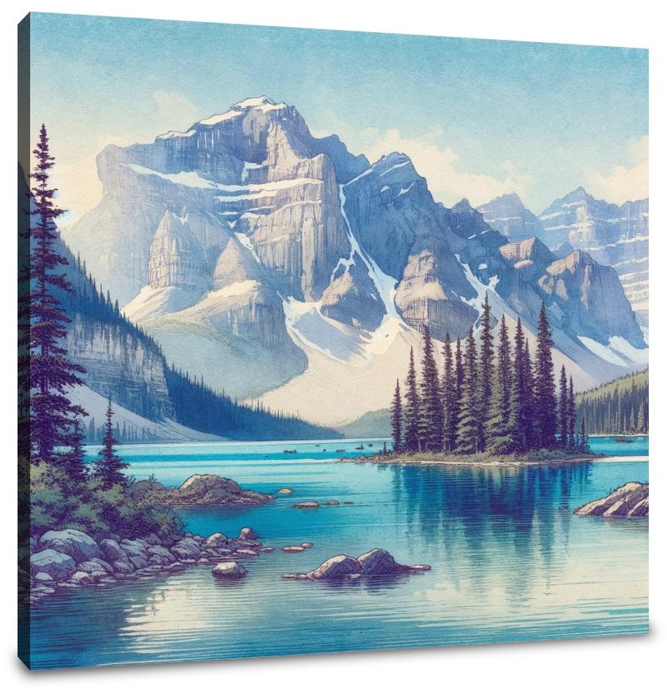 Banff Serenity Canvas