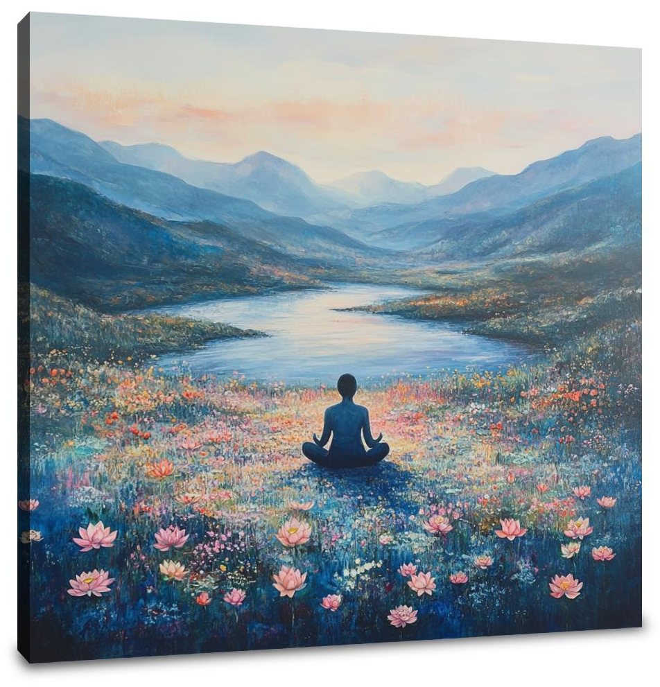 Meditation Harmony Canvas