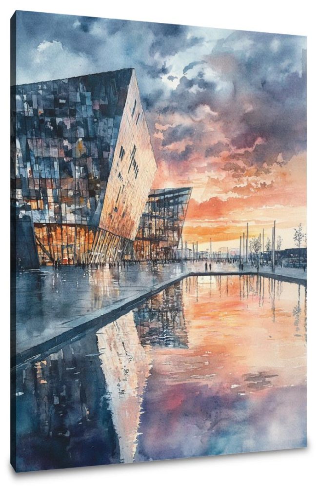 Titanic Twilight Canvas