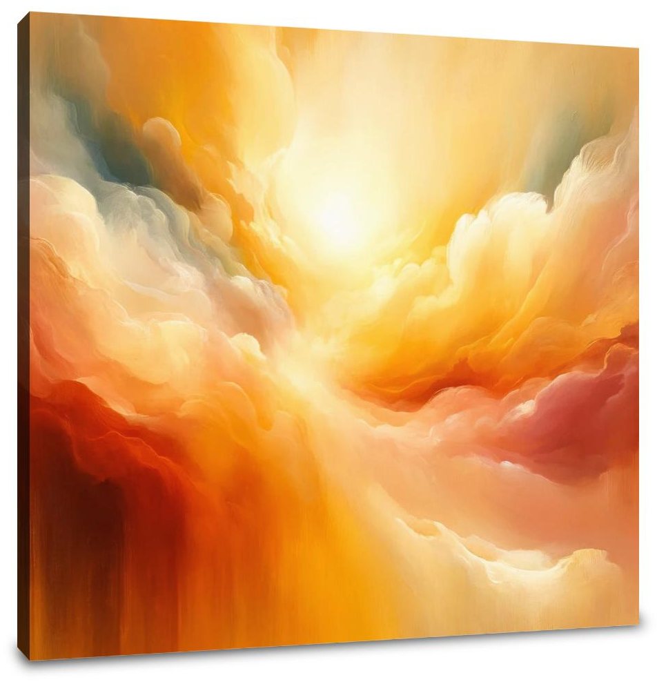 Sunlit Embrace Canvas