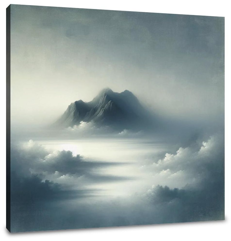 Misty Mountain Canvas