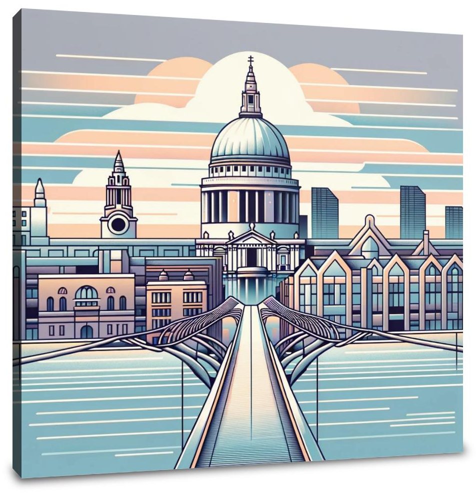 Visionary St Paul's Canvas