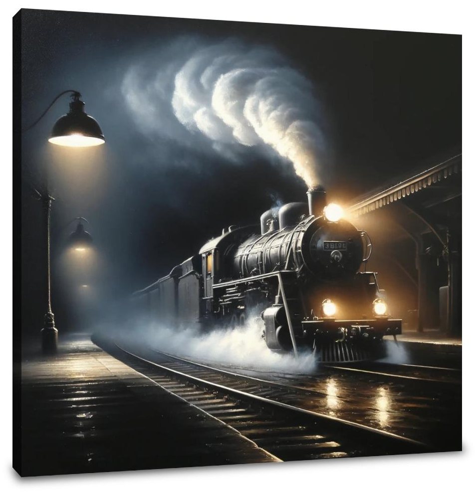 Night Departure Canvas