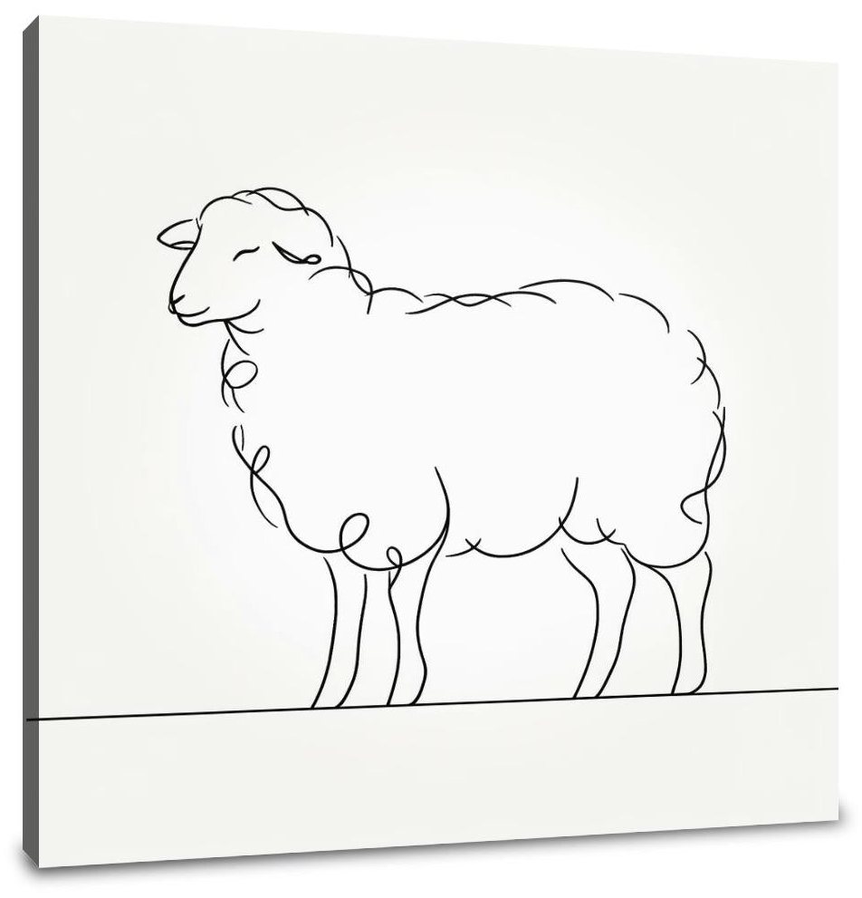 Essence of Sheep Canvas