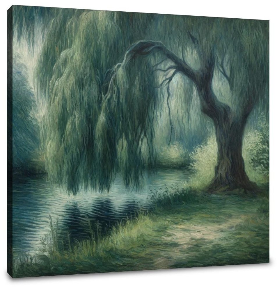 Willow Reflections Canvas