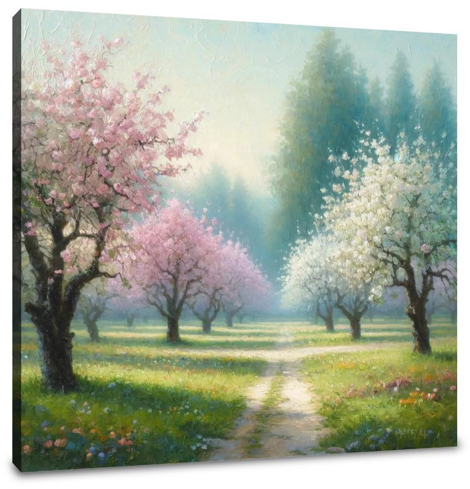 Orchard in Bloom Canvas