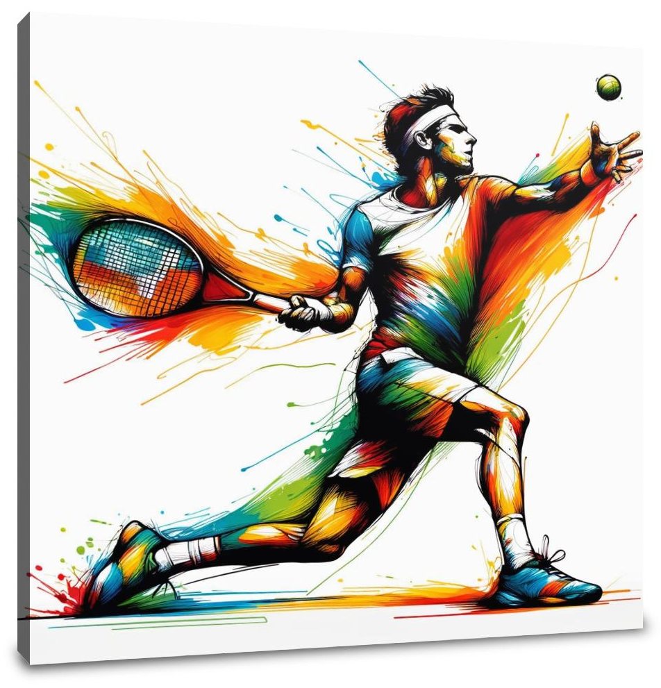 Backhand Brilliance Canvas