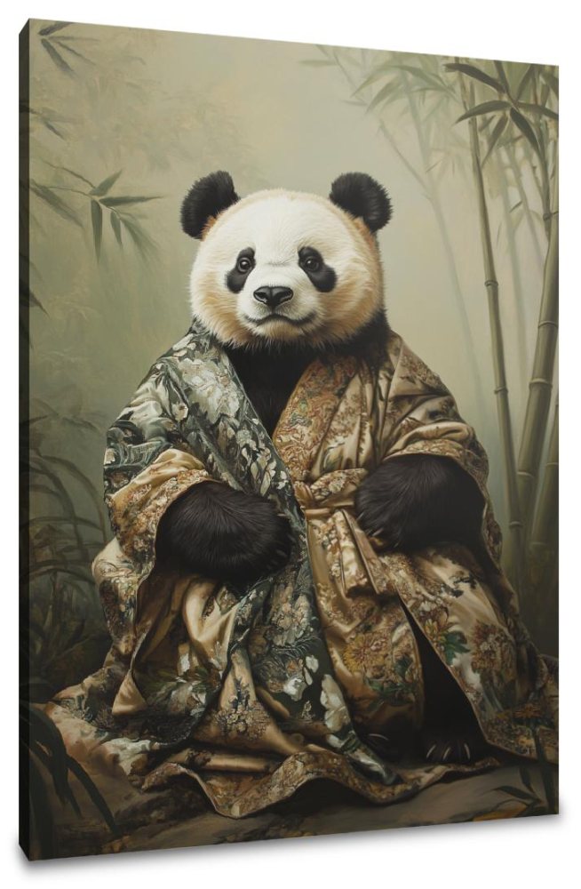 Panda's Serene Canvas