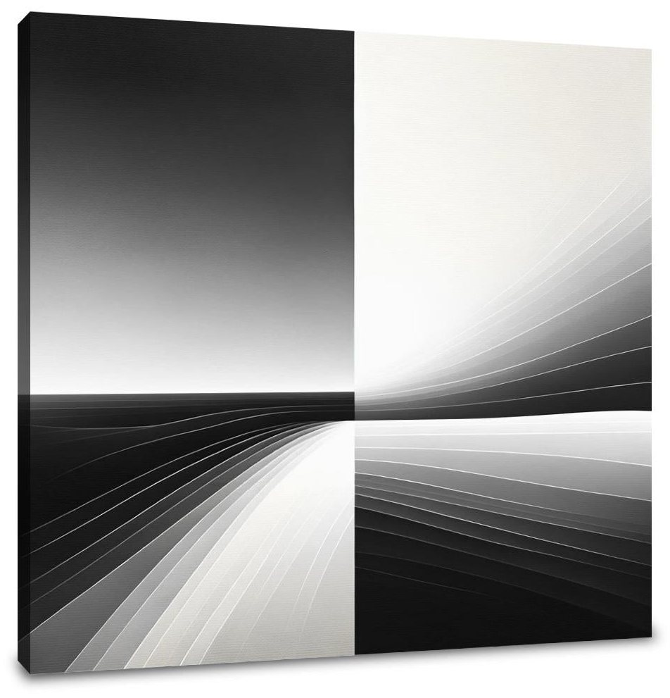 Contrasts in Harmony Canvas