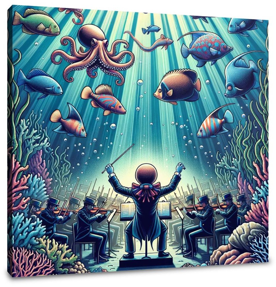 Oceanic Overture Canvas