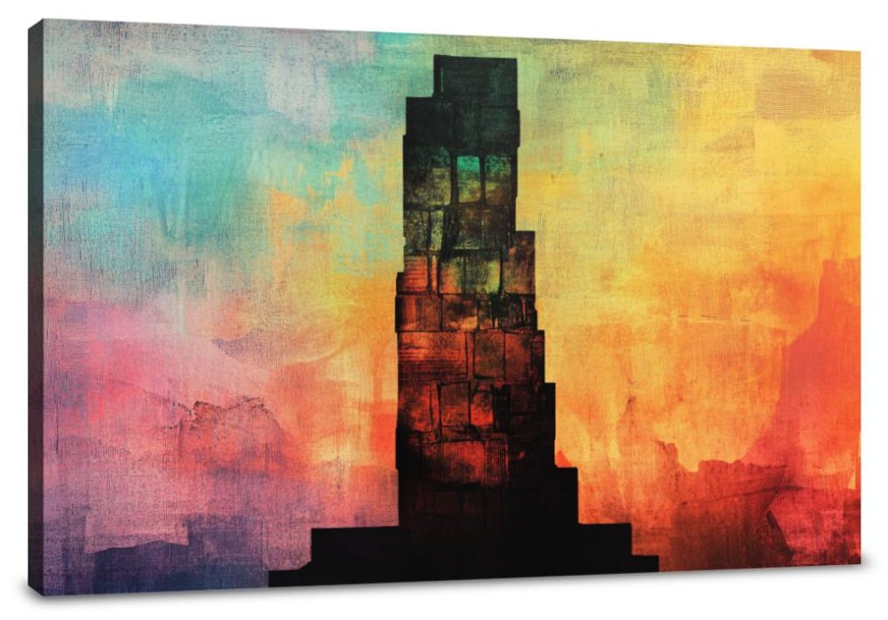 Memory Tower Canvas