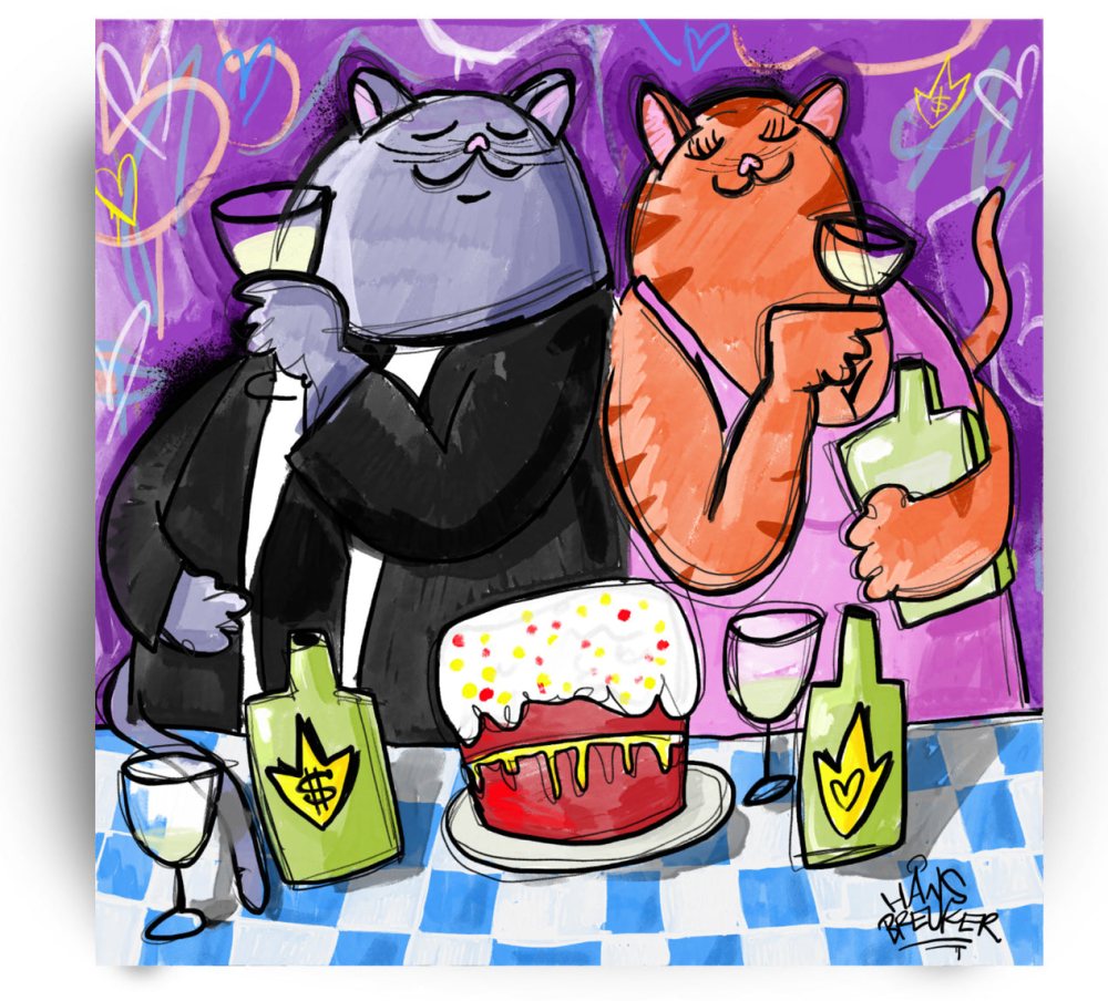 Als de kat van huis