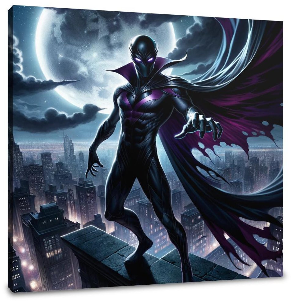 Shadow Vortex Canvas
