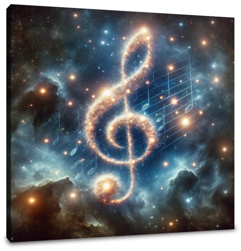 Cosmic Symphony Canvas