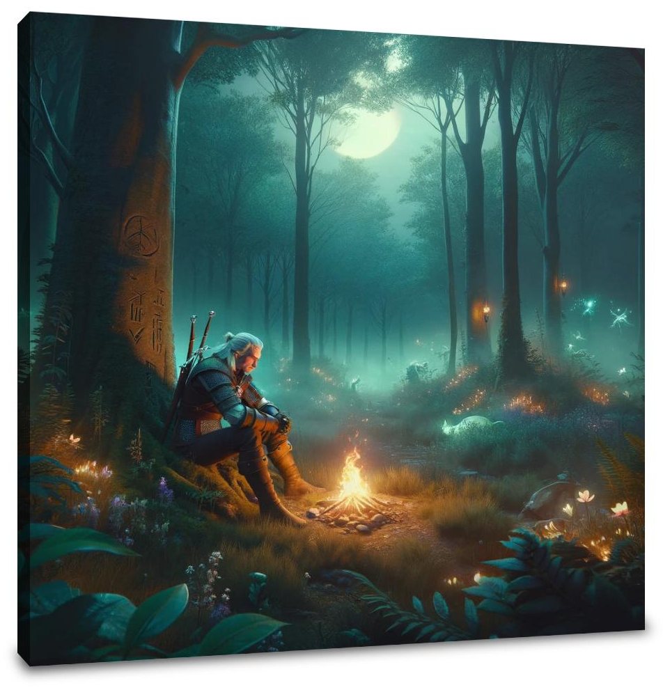 Twilight Forest Canvas