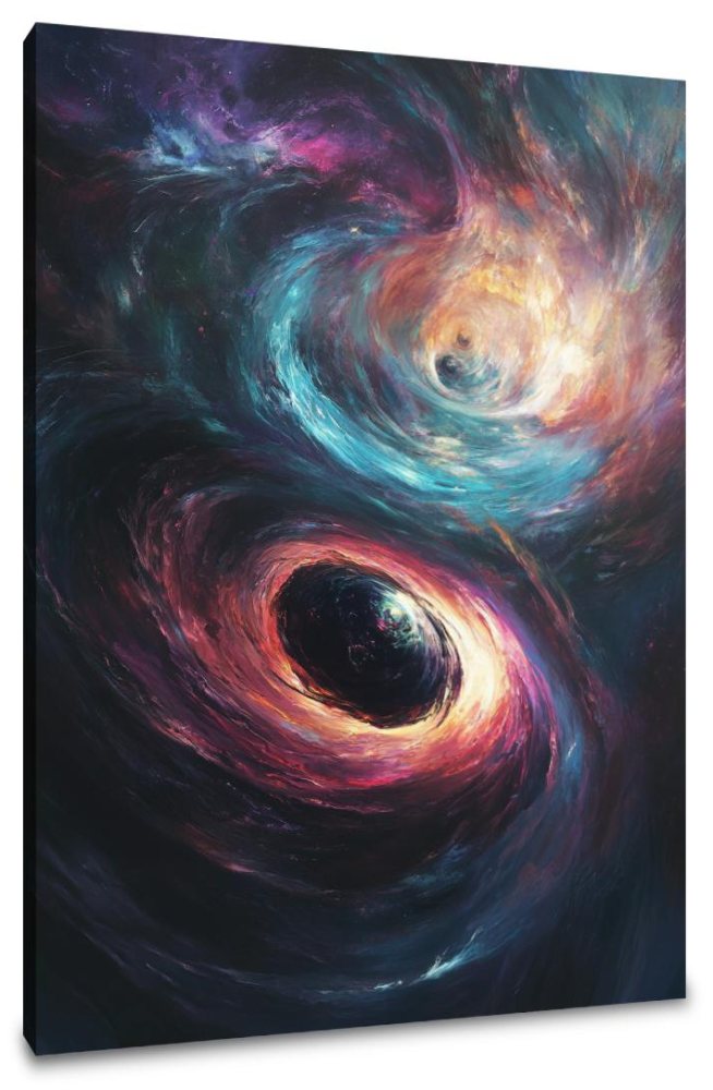 Cosmic Vortex Canvas