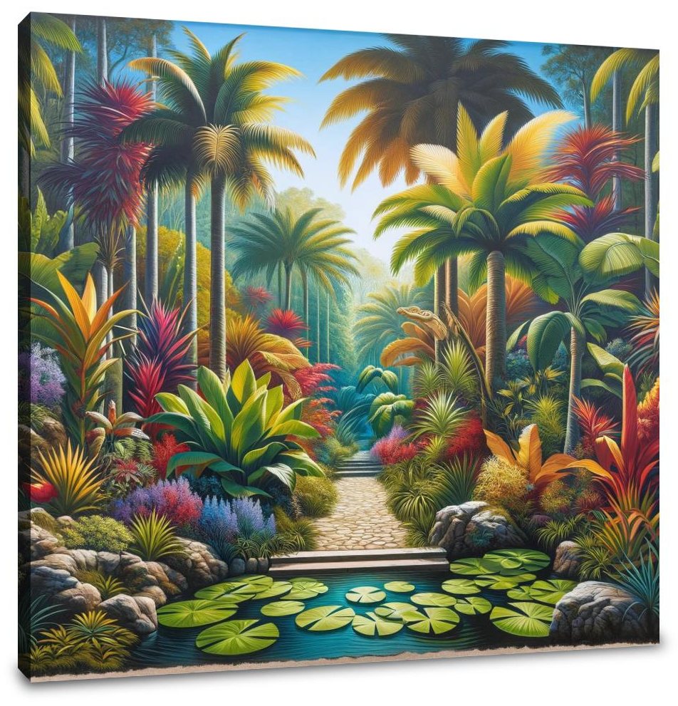 Tropical Oasis Canvas