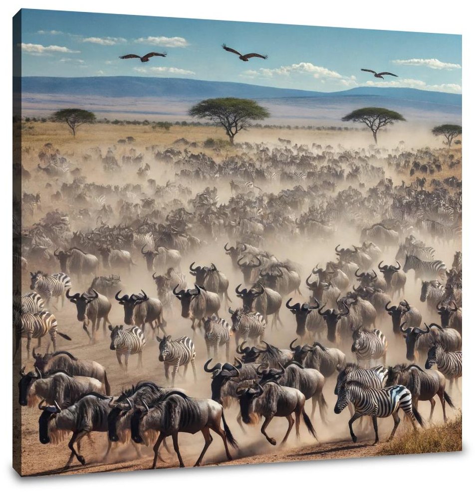 Serengeti Journey Canvas
