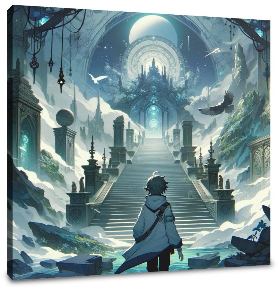 Mystical Isekai Voyage Canvas