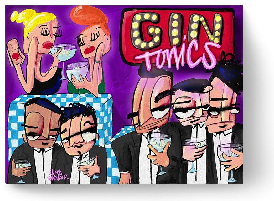 Tonic and gin lifestyle