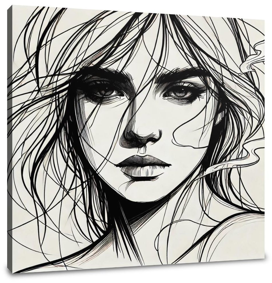 Wind-Swept Elegance Canvas
