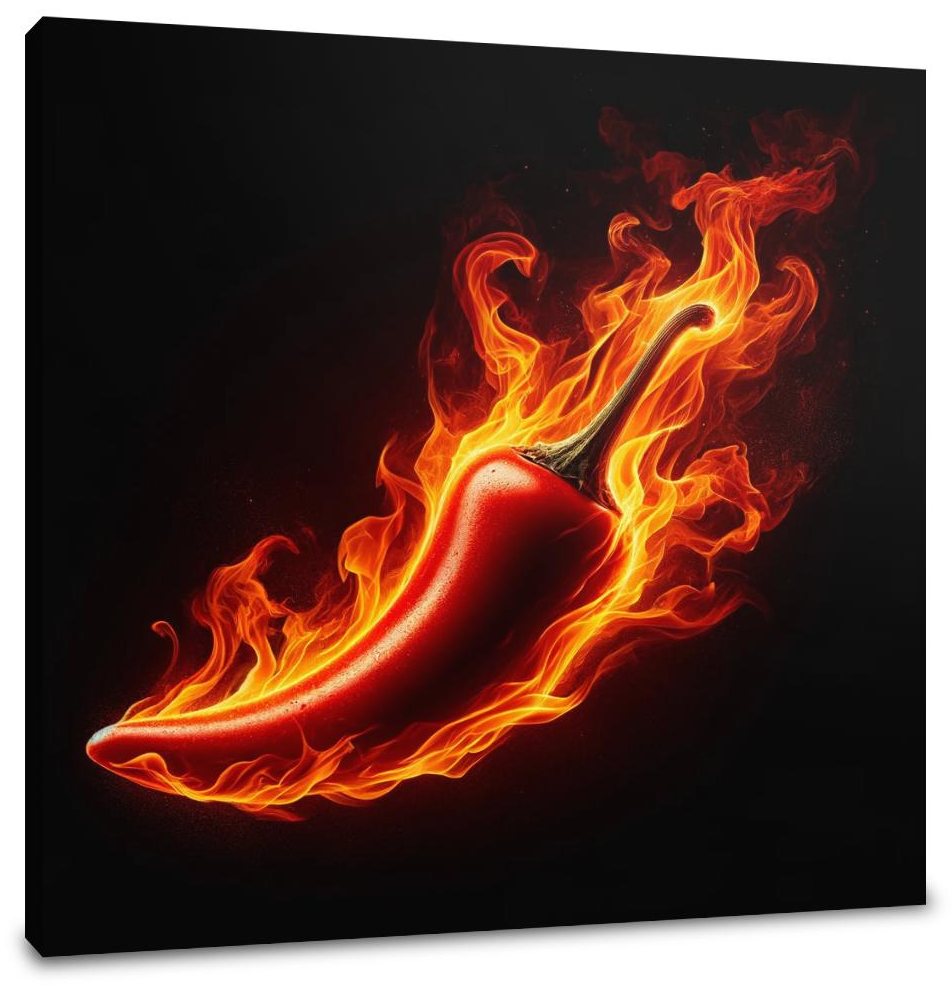 Inferno Pepper Canvas