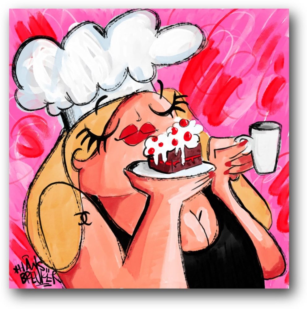 Coffee and cake.