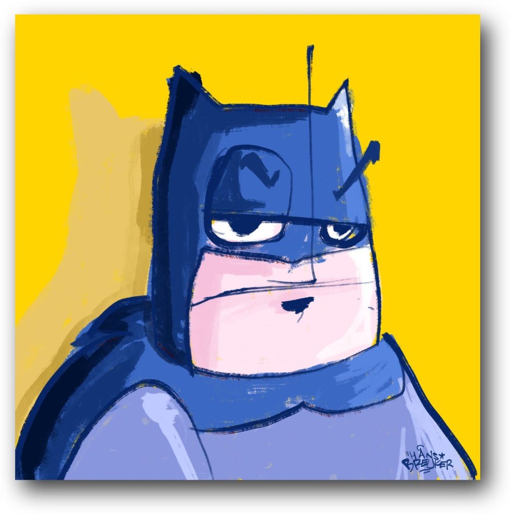 The Bat Man. Icon