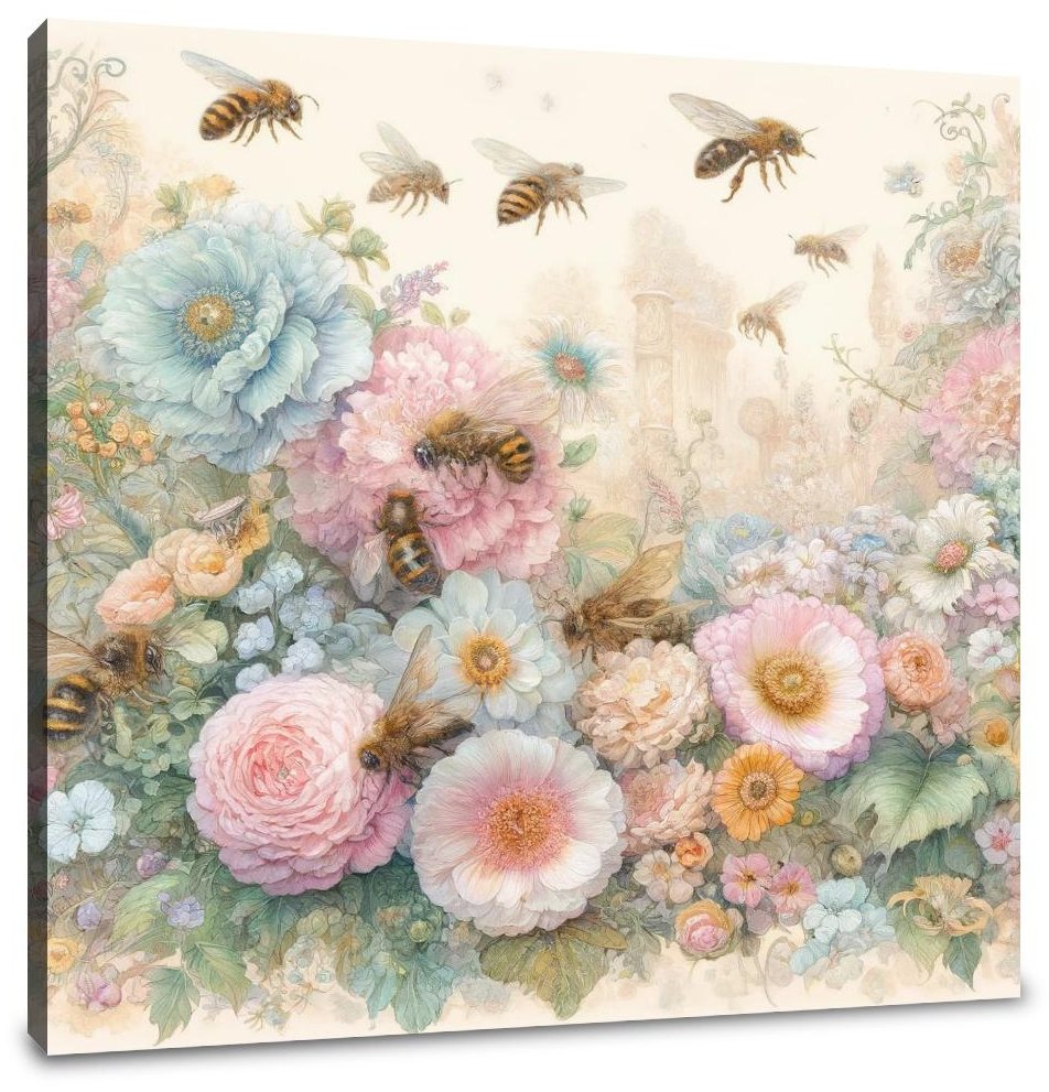 Bee's Paradise Bee Canvas
