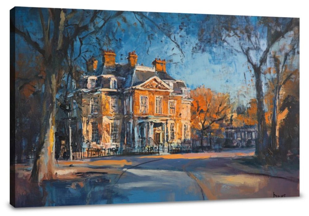 Southampton's Mansion Canvas