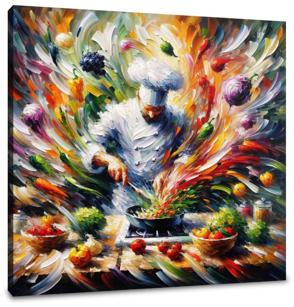 Culinary Vibrance Canvas