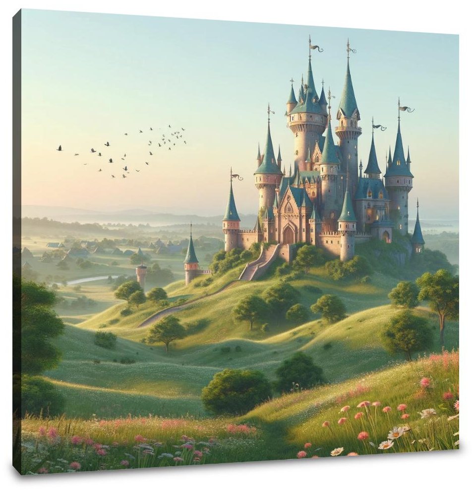 Enchanted Castle Canvas