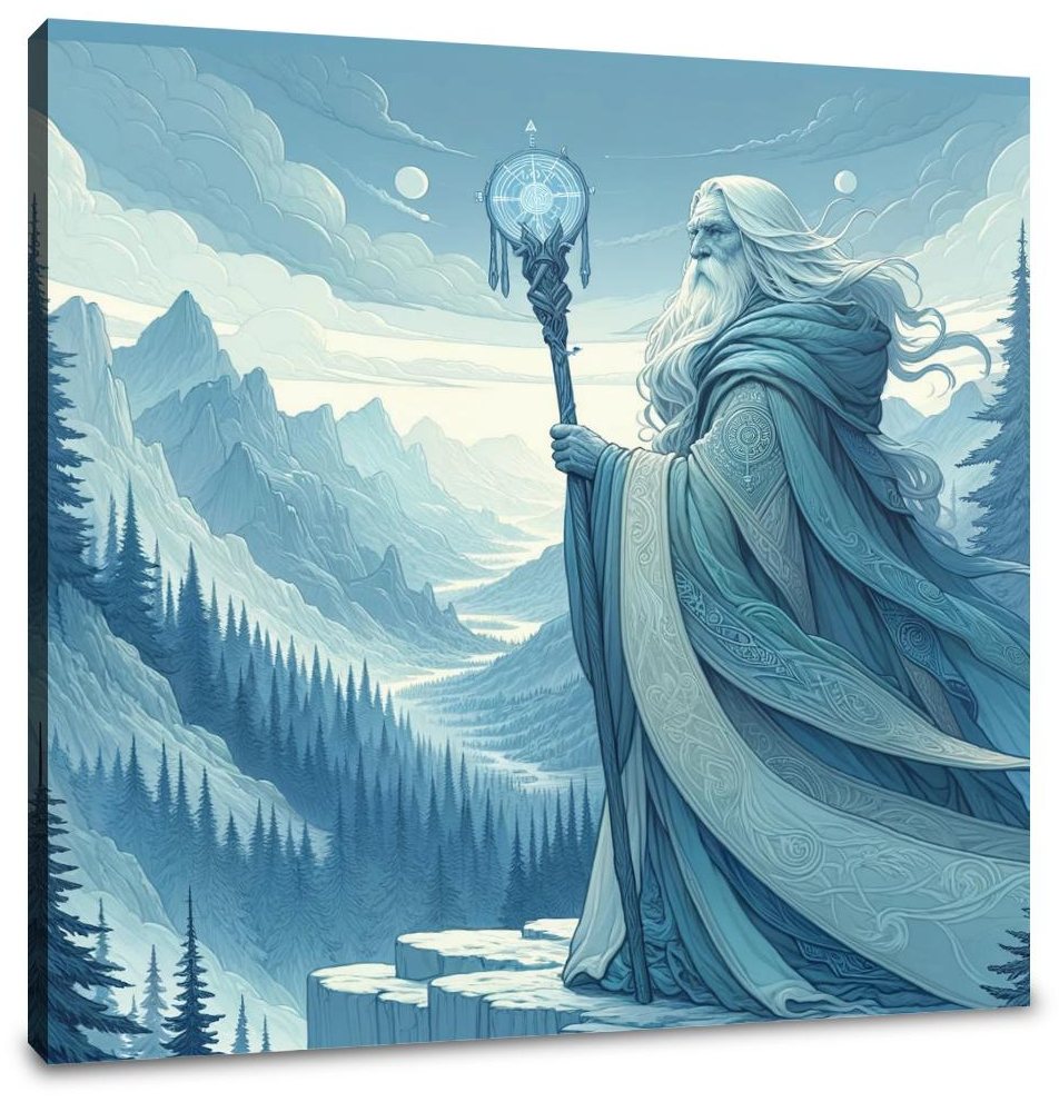Wise Wizard Canvas