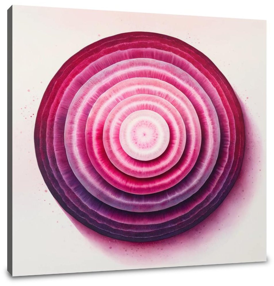 Sliced Radiance Canvas