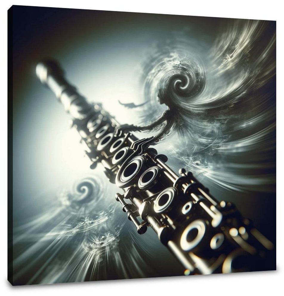 Flute's Flight Canvas