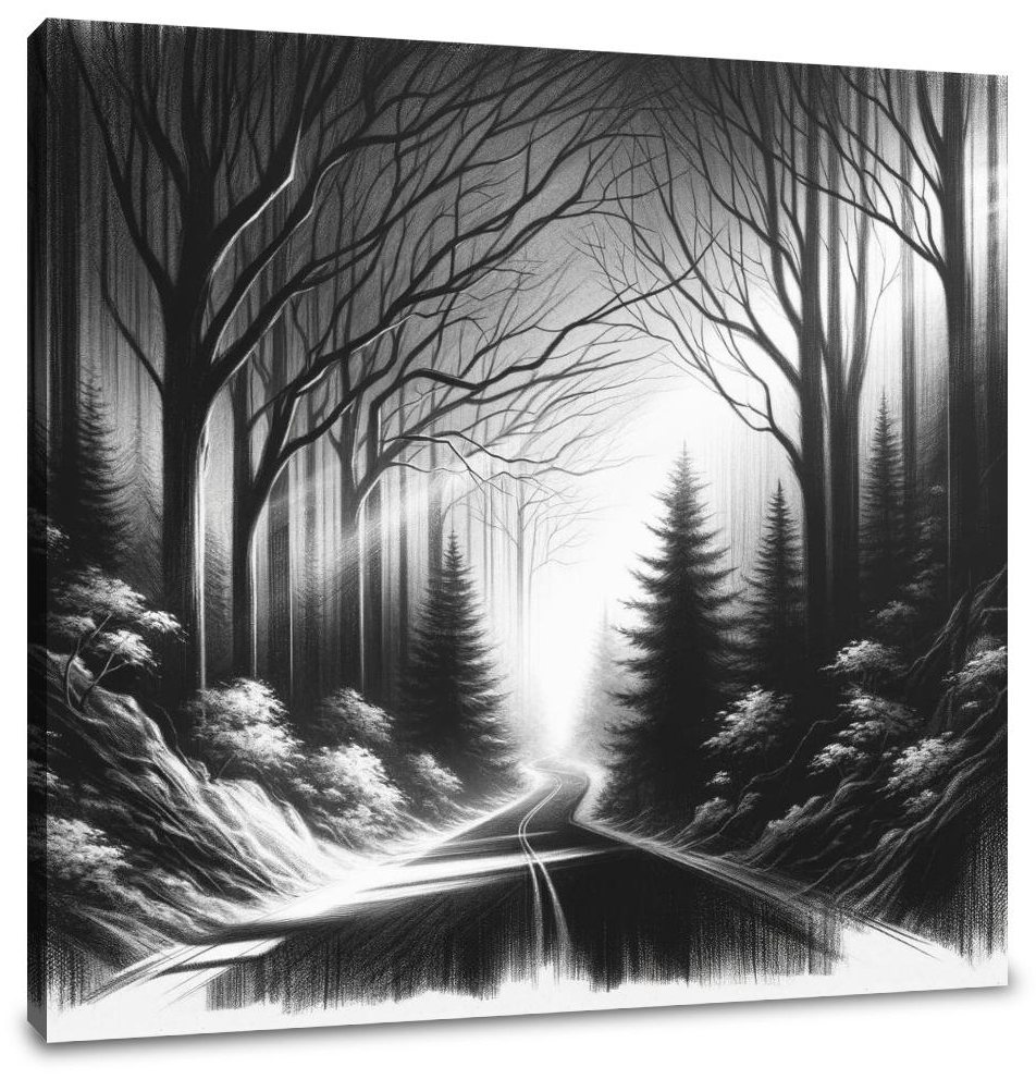 Forest Shadows Canvas