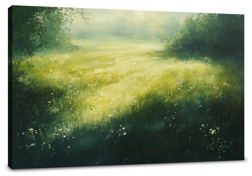 Sunlit Reflections Canvas