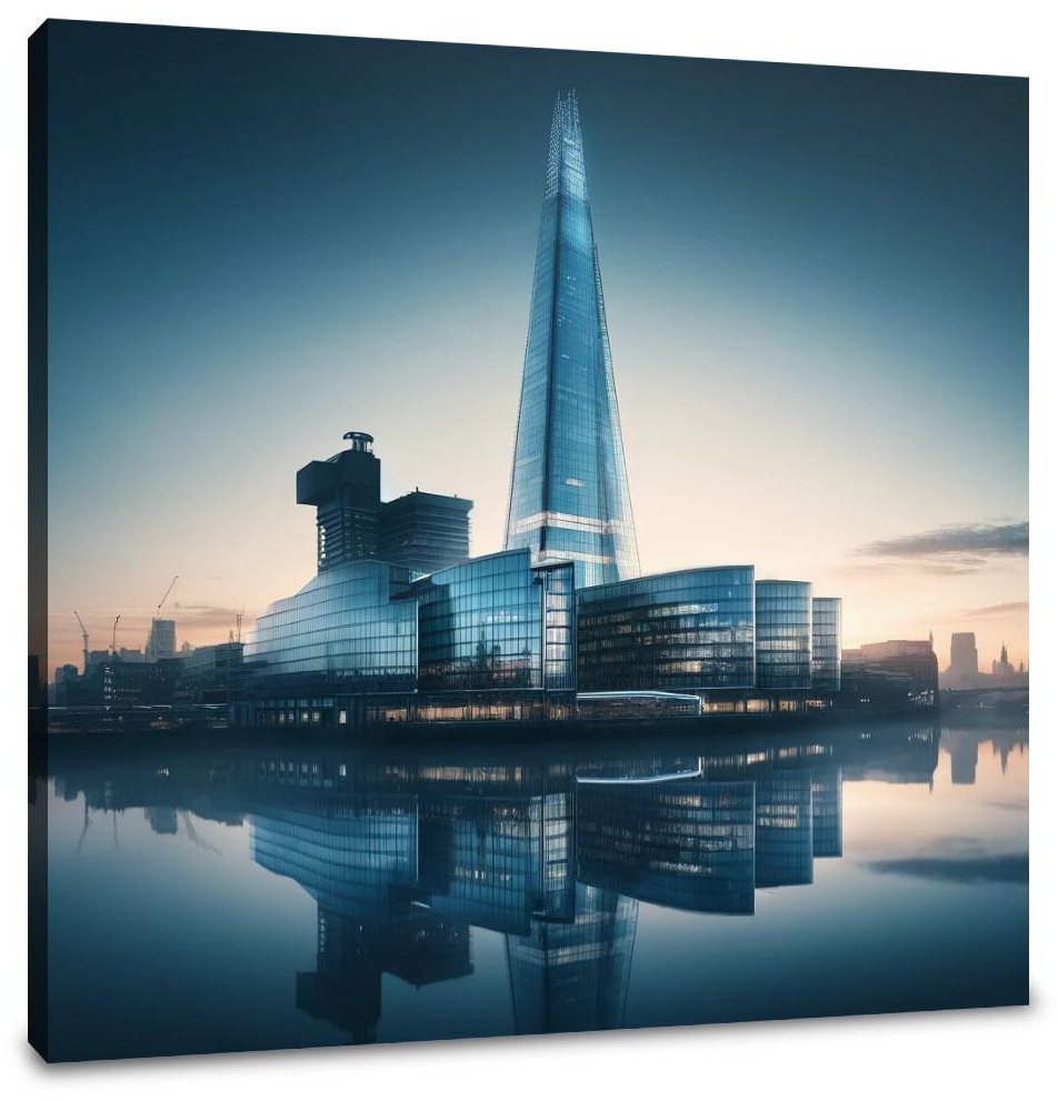 The Shard Serenity Canvas