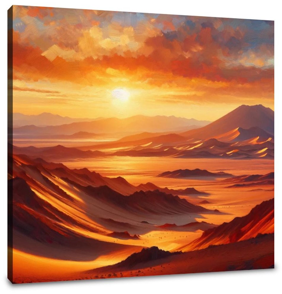 Atacama Sunset Canvas
