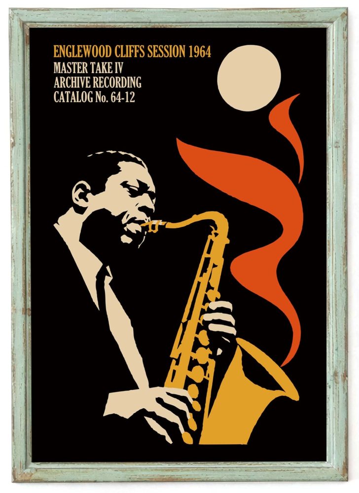 Jazz Saxophonist Wall Art Print