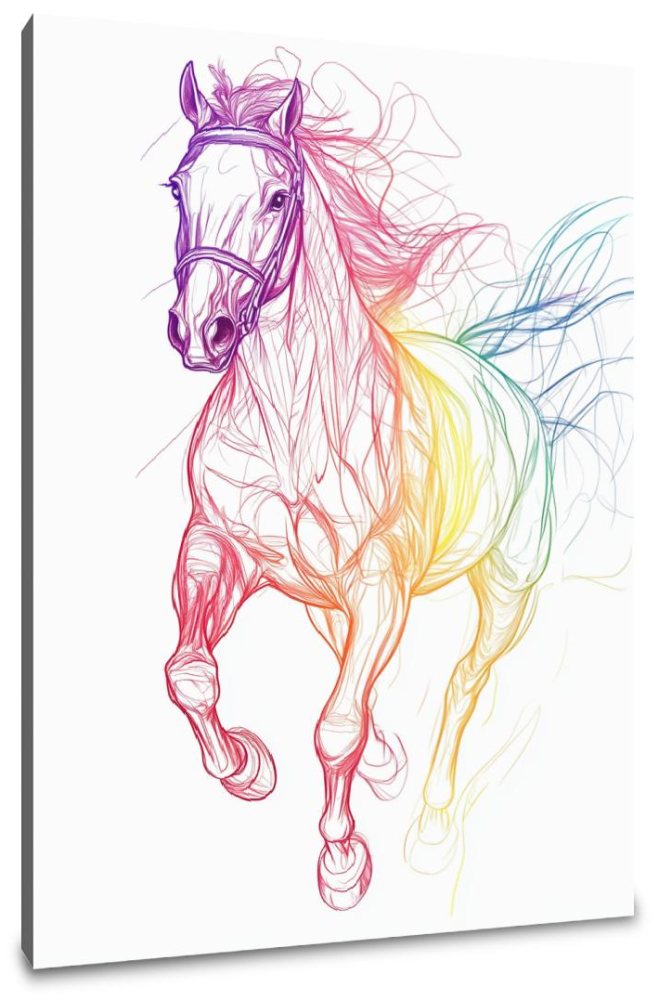 Galloping Horse Canvas