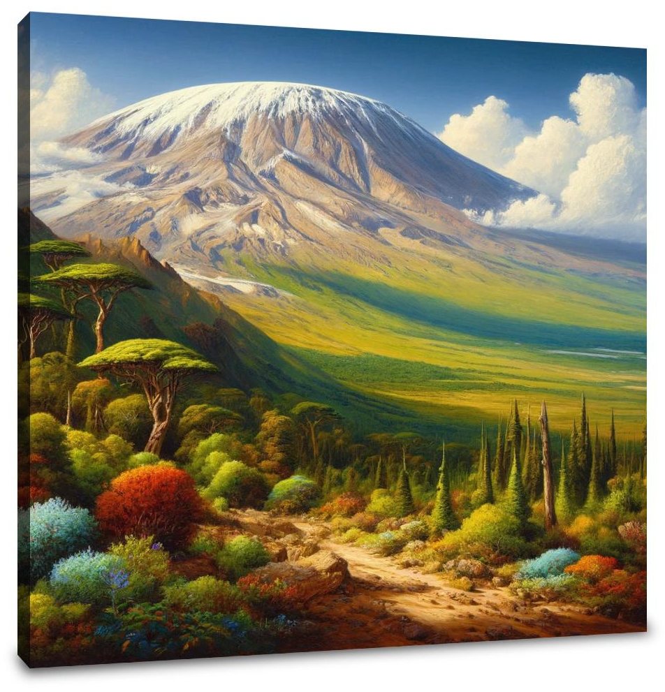 Kilimanjaro Ecosystem Canvas