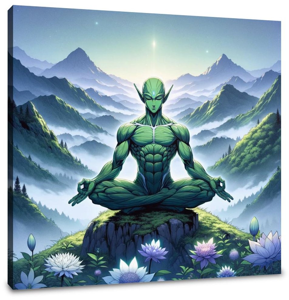 Mystic Peak Canvas