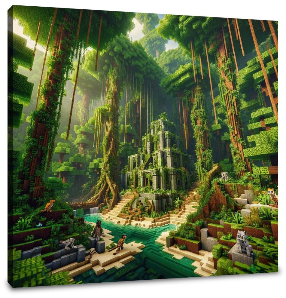 Jungle Mystery Canvas