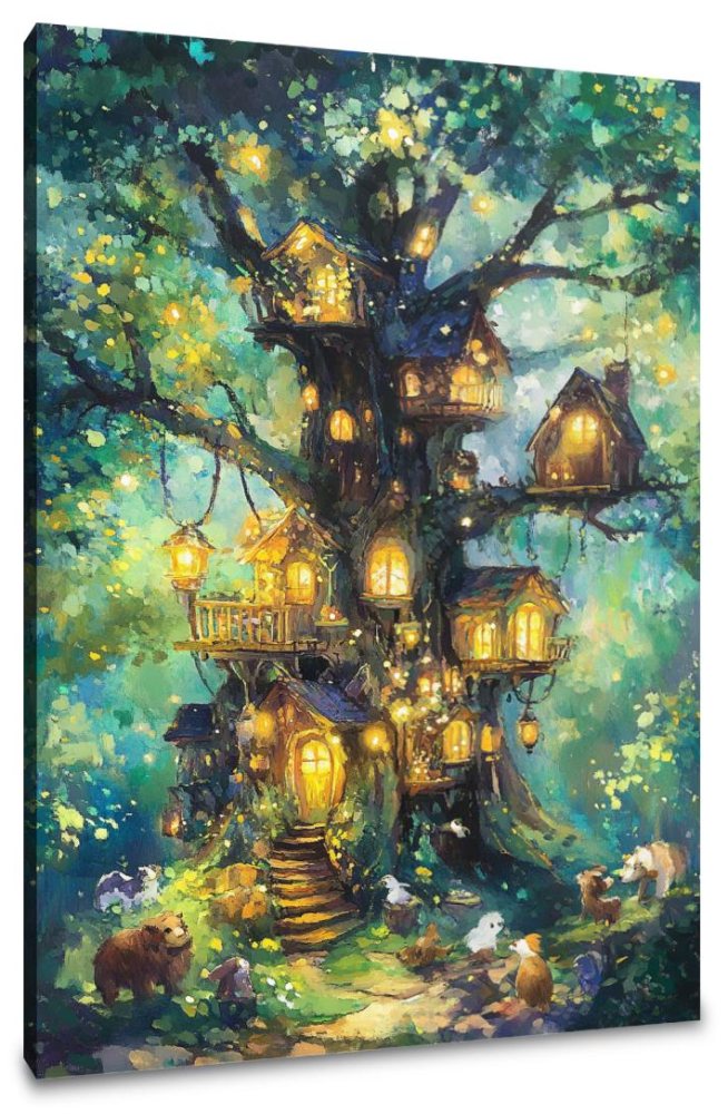 The Magical Tree Canvas