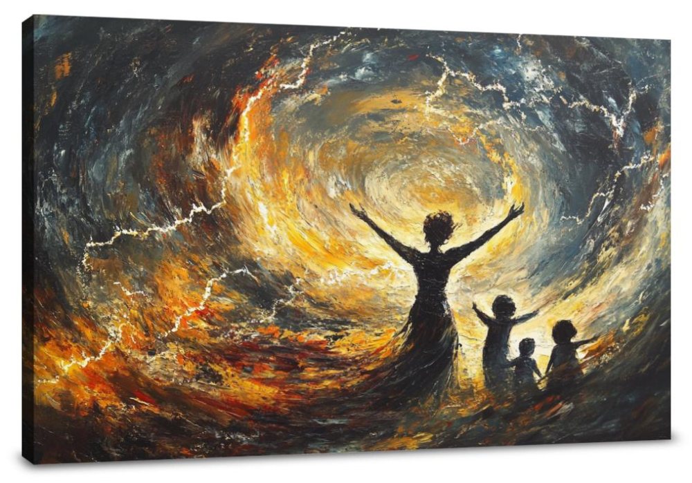Storm Mother Canvas, Home Art Haven