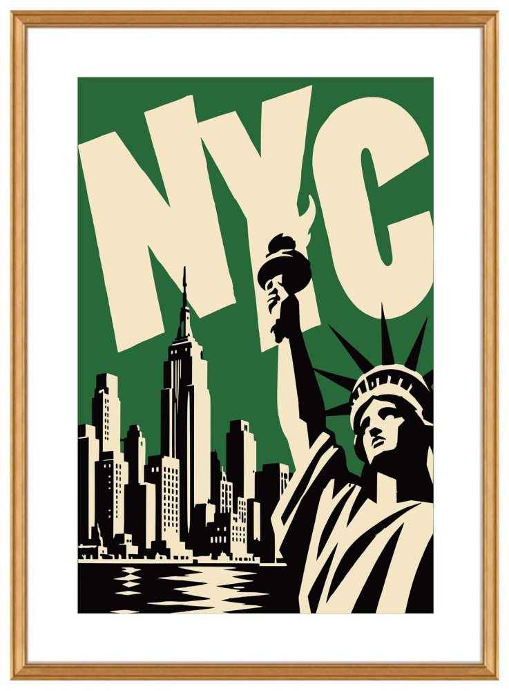 New York Statue Liberty Wall Art