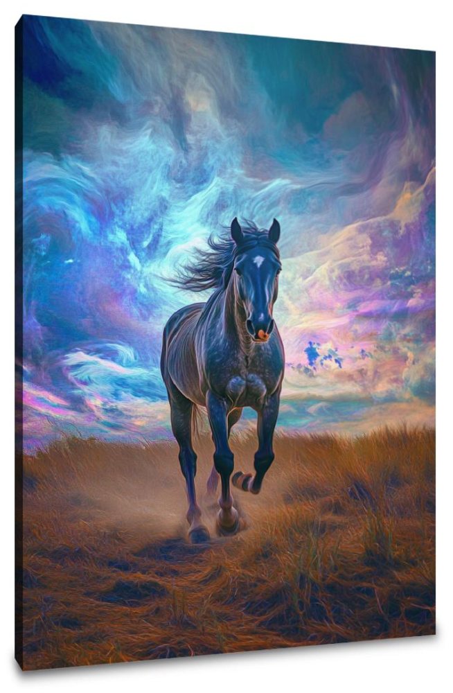 Galloping Horse Dreams Canvas