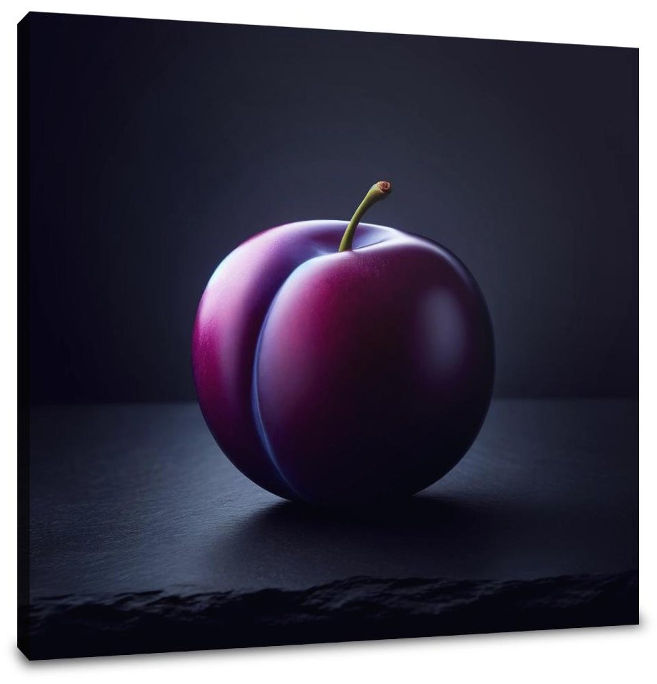 Luminous Plum Canvas