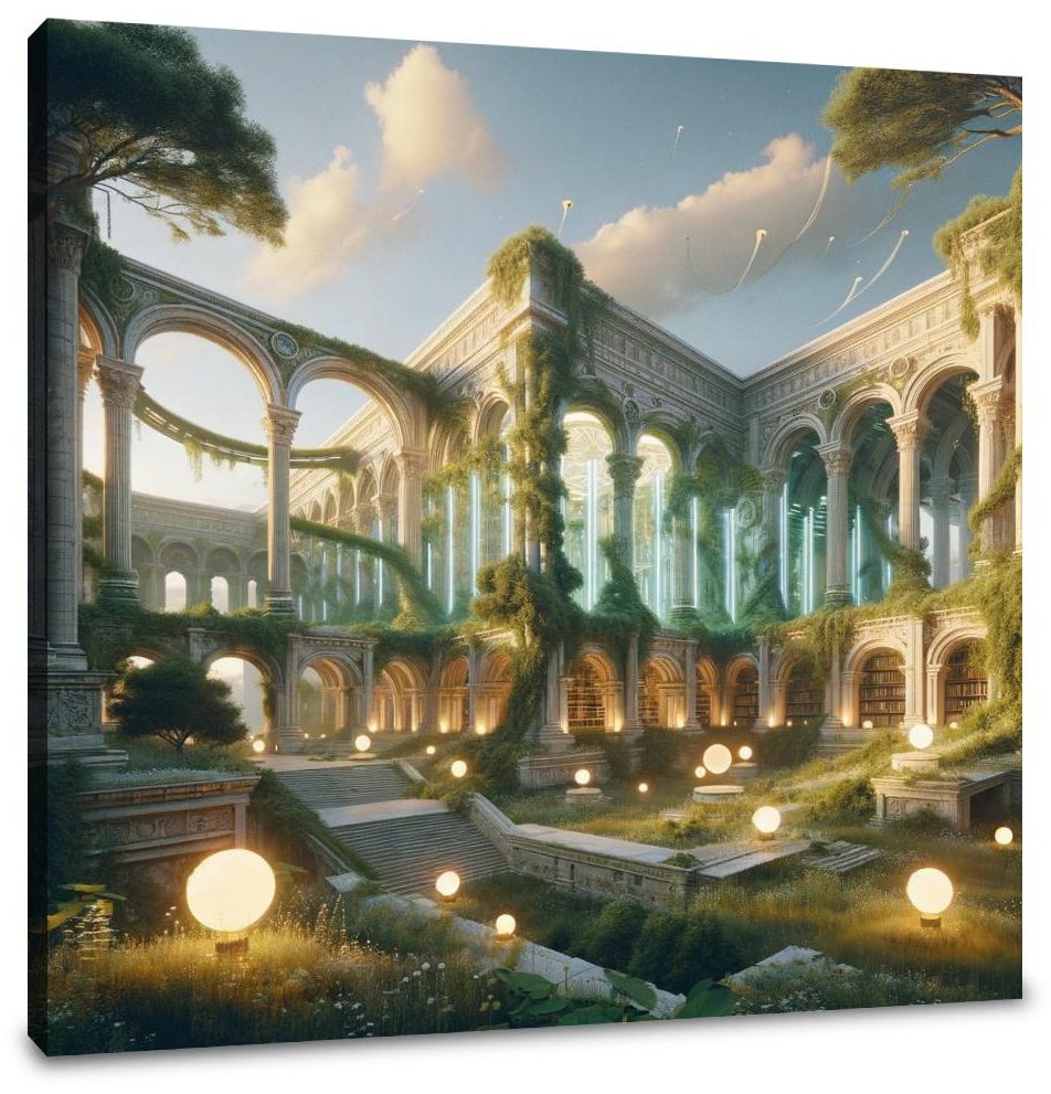 Timeless Luminescence Canvas